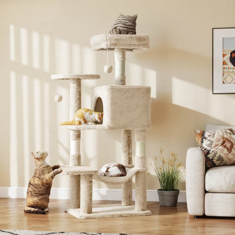 Give your favorite feline the perfect cozy sanctuary to recharge