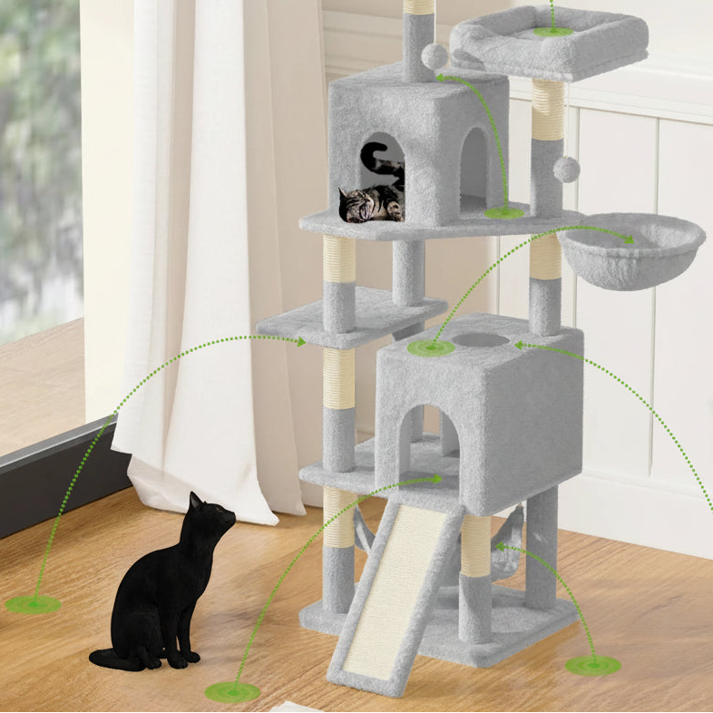 Give your favorite feline the perfect cozy sanctuary to recharge